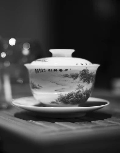 蓋碗和普洱茶